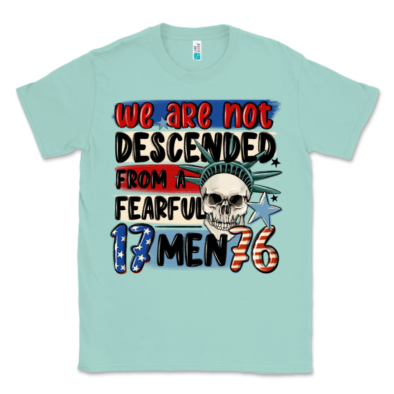 We Are Not Descended From A Fearful Me Classic Tee by MaliasSmallBusiness | Teevron