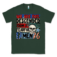 Sports Green we are not descended from a fearful me Classic Tee - MaliasSmallBusiness