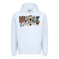 White nurse Premium Hoodie - JahusDesignShop