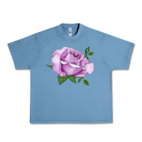 Pebble Blue life's little pleasures rose Urban Heavy Tee - LillyAllenDesigns