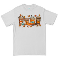 Dove Grey Fall Coffee Drink Premium Tee - RacoonDesign