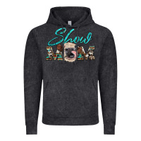 Vintage Black show mom aztec cowhide heifer Vintage Hoodie - Artiststas