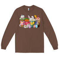Chestnut Easter coffee cups Long Sleeve Tee - NancyCooperArtShop
