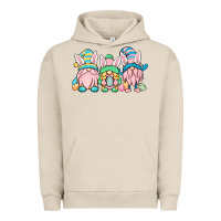 Pigment French Oak Easter gnomes Urban Hoodie - OliviaCreatesArt