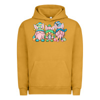 Pigment Peanut Butter Easter gnomes Urban Hoodie - OliviaCreatesArt