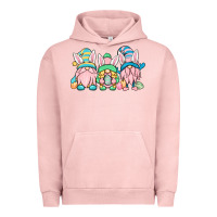 Pigment Salmon Easter gnomes Urban Hoodie - OliviaCreatesArt