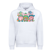 White Easter gnomes Urban Hoodie - OliviaCreatesArt
