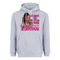 Heather Grey i fought for my life and i won afro woman Heavyweight Hoodie - NancyCooperArtShop