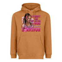 Meerkat i fought for my life and i won afro woman Heavyweight Hoodie - NancyCooperArtShop
