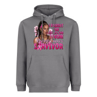 Storm i fought for my life and i won afro woman Heavyweight Hoodie - NancyCooperArtShop