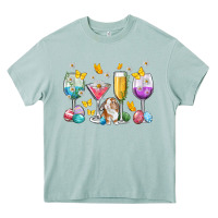 Arona Easter wine glasses Easter Day Heavy Core Tee - Neo Western
