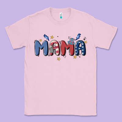 4th July Mama Classic Tee Designed By Maliassmallbusiness