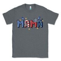 Charcoal Heather 4th july mama Classic Tee - MaliasSmallBusiness