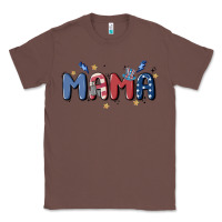 Chestnut 4th july mama Classic Tee - MaliasSmallBusiness