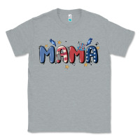 Heather Grey 4th july mama Classic Tee - MaliasSmallBusiness