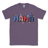 Lavender 4th july mama Classic Tee - MaliasSmallBusiness