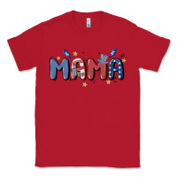 Red 4th july mama Classic Tee - MaliasSmallBusiness
