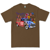 Cacao western truck fourth of july america Premium Tee - FaDigitalArtStudio
