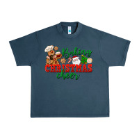 Midnight Navy Baking Christmas cheer Urban Heavy Tee - NancyCooperArtShop