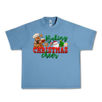 Pebble Blue Baking Christmas cheer Urban Heavy Tee - NancyCooperArtShop