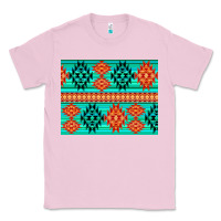 Bubblegum Pink aztec pattern background 3200x2400 Classic Tee - AdoDesignShop