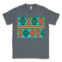 Charcoal Heather aztec pattern background 3200x2400 Classic Tee - AdoDesignShop