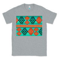 Heather Grey aztec pattern background 3200x2400 Classic Tee - AdoDesignShop