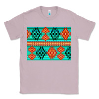 Lilac aztec pattern background 3200x2400 Classic Tee - AdoDesignShop