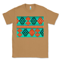 Toasted Coconut aztec pattern background 3200x2400 Classic Tee - AdoDesignShop