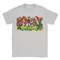 Moon Dust Merry Christmas Classic Tee - CowhideDigitalArt