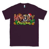 Plum Merry Christmas Classic Tee - CowhideDigitalArt