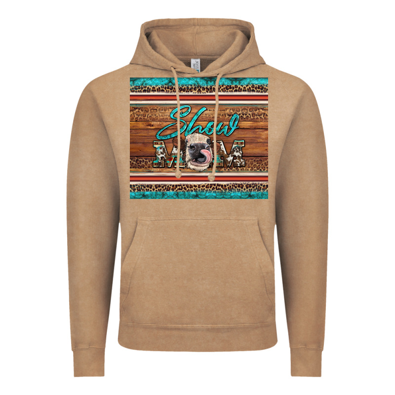 Show Mom Aztec Cowhide Leopard Heifer Vintage Hoodie by Artiststas | Teevron