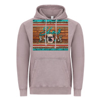 Vintage Zinc show mom aztec cowhide leopard heifer Vintage Hoodie - Artiststas