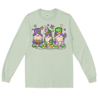 Matcha mardi gras gnomes Long Sleeve Tee - MaliasSmallBusiness