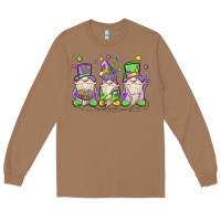 Toasted Coconut mardi gras gnomes Long Sleeve Tee - MaliasSmallBusiness