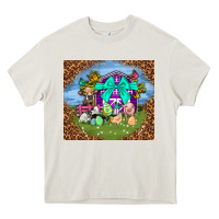 Cream Farm animal easter tumbler Easter Day Heavy Core Tee - Neo Western