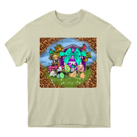 Mossy Farm animal easter tumbler Easter Day Heavy Core Tee - Neo Western