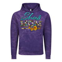 Cloud Purple show mom aztec cowhide sunflower and arrow Vintage Hoodie - Artiststas