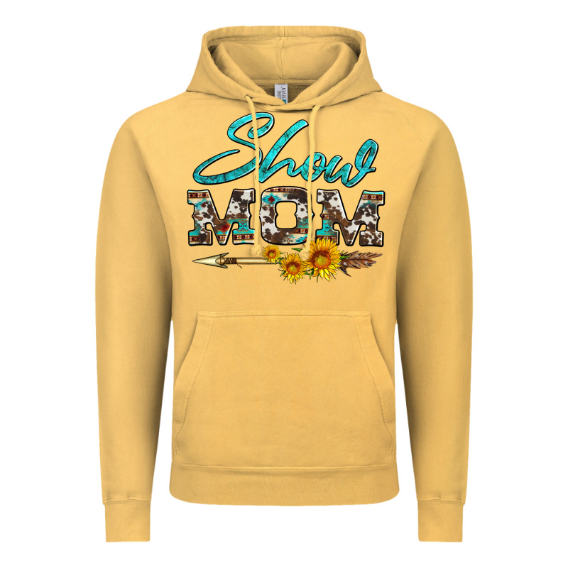 Show Mom Aztec Cowhide Sunflower And Arrow Vintage Hoodie by Artiststas | Teevron