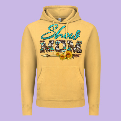 Show Mom Aztec Cowhide Sunflower And Arrow Vintage Hoodie Designed By Artiststas