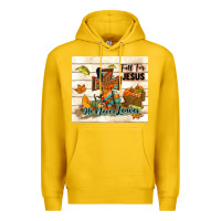 Lemon fall for jesus he never leaves Premium Hoodie - TumblerDesignByShophia