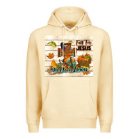 Pina Colada fall for jesus he never leaves Premium Hoodie - TumblerDesignByShophia