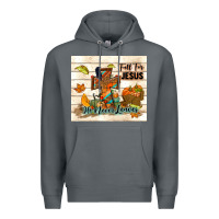Rock fall for jesus he never leaves Premium Hoodie - TumblerDesignByShophia