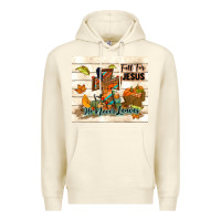 Sandshell fall for jesus he never leaves Premium Hoodie - TumblerDesignByShophia