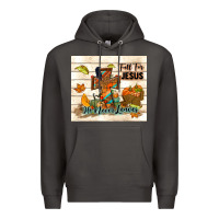 Smoke fall for jesus he never leaves Premium Hoodie - TumblerDesignByShophia