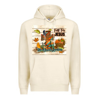 Tofu fall for jesus he never leaves Premium Hoodie - TumblerDesignByShophia