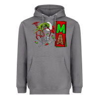 Storm Christmas Character Nurse Heavyweight Hoodie - NancyCooperArtShop