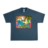 Midnight Navy salt water heals everything Urban Heavy Tee - Jasminsmagicworld
