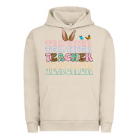 Pigment French Oak Easter bunny Teacher Urban Hoodie - OliviaCreatesArt