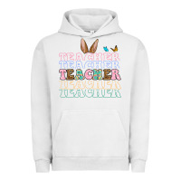 Pigment Lunar Rock Easter bunny Teacher Urban Hoodie - OliviaCreatesArt